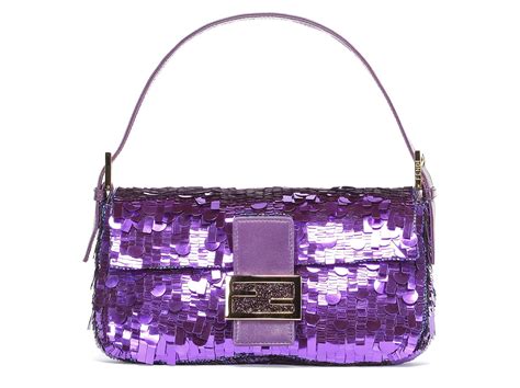 fendi purple sequin